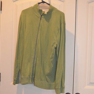 Banana Republic Green zip sweater